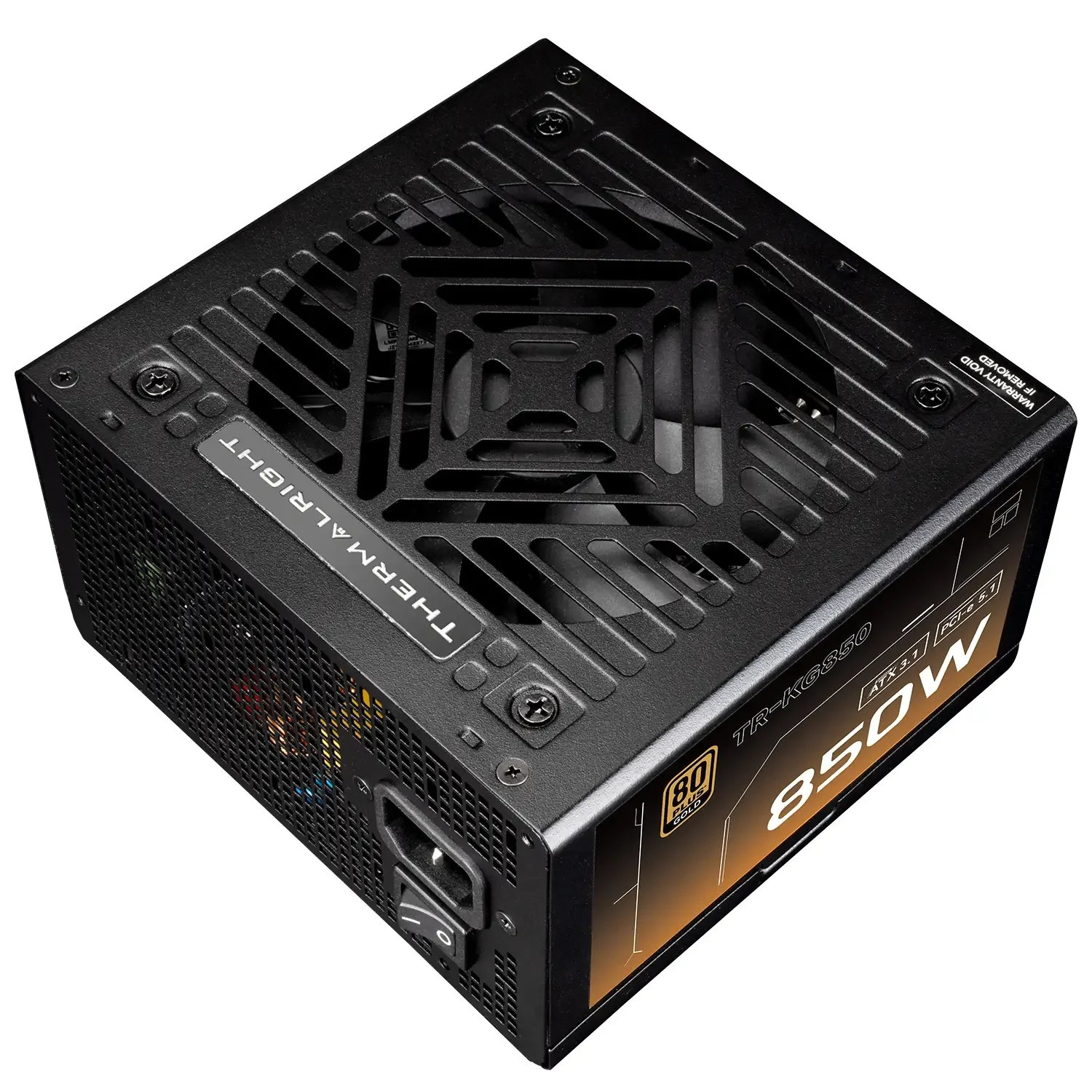 مزود كهرباء للكمبيوتر Thermalright بقدرة 850 واط 80 Plus Gold معياري بالكامل ATX 3.1 KG-850 - Image 2