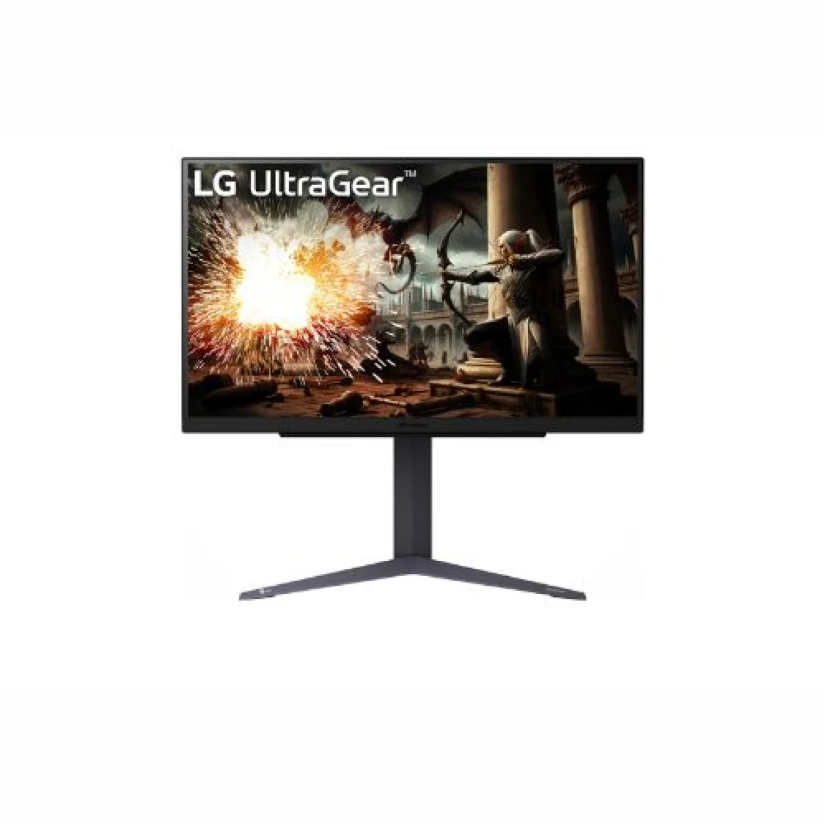 شاشة ألعاب LG 27GS75Q-B UltraGear مقاس 27 إنش QHD بتردد 200 هرتز وزمن استجابة 1 مللي ثانية IPS ومتوافقة مع G-SYNC