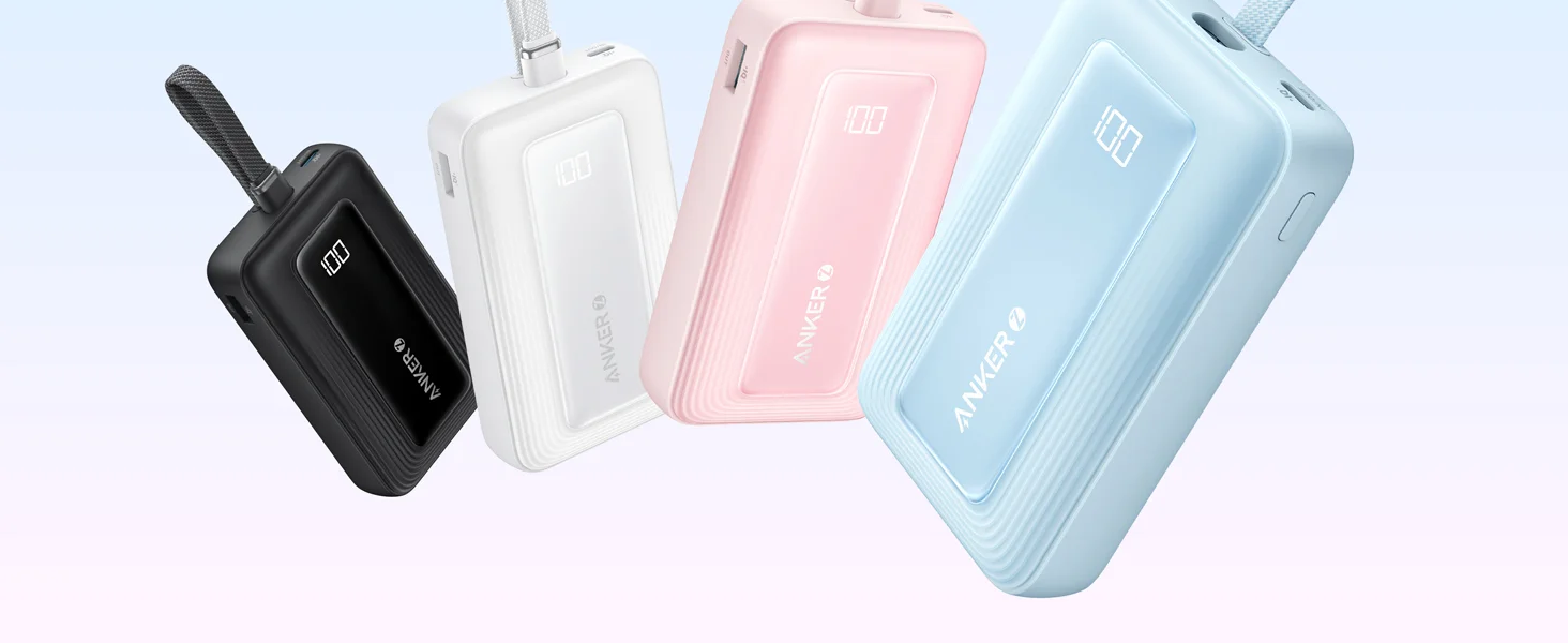 Anker A1688H31 Zolo 10,000mAh 30W USB-C Power Bank Blue - Thumbnail 7