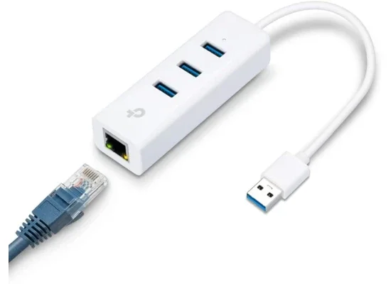 موزع USB 3.0 ثلاثي المنافذ مع محول Gigabit Ethernet TP-LINK UE330 - Image 8