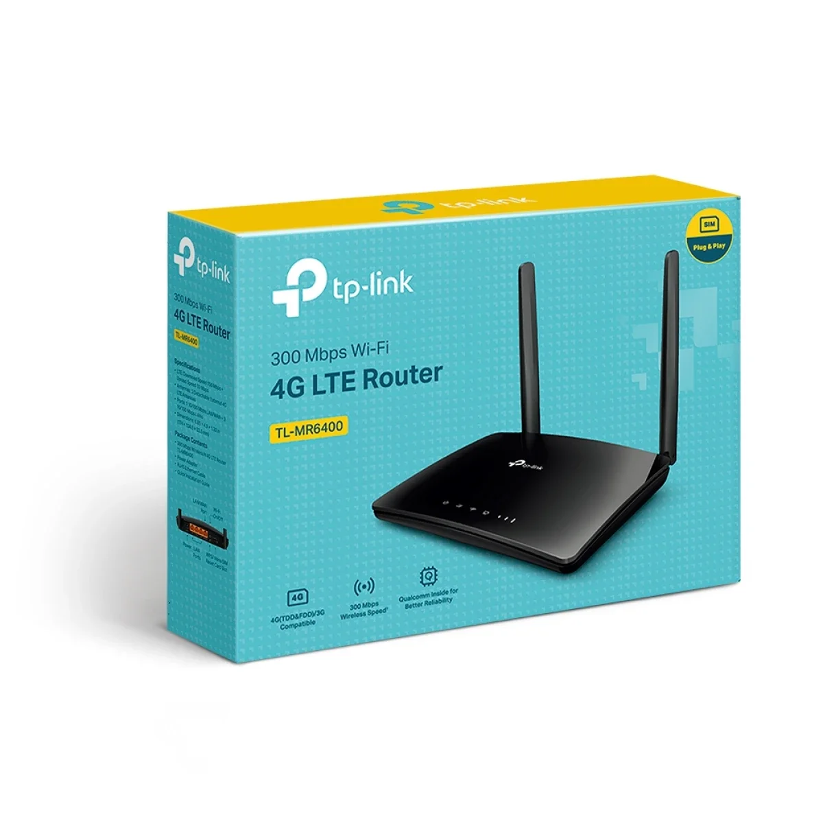 TP-LINK TL-MR6400 300Mbps Wireless N 4G LTE Router - Image 5