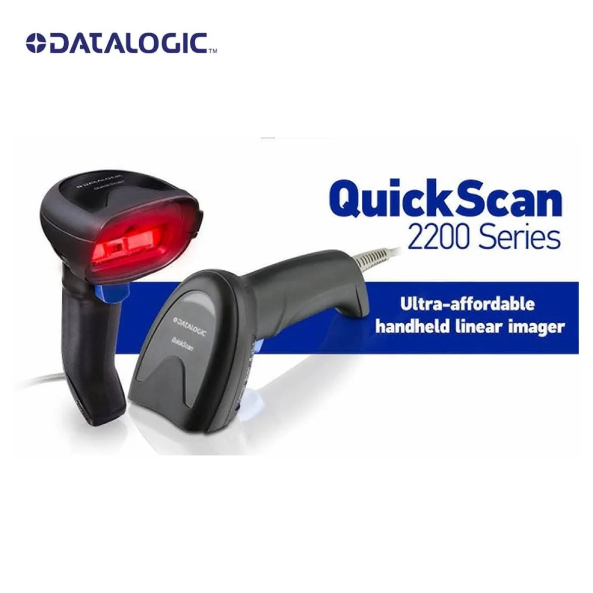 ماسح باركود سلكي Datalogic QD2220-BKK1S QuickScan 2200 أحادي البعد مع USB-C - Image 5