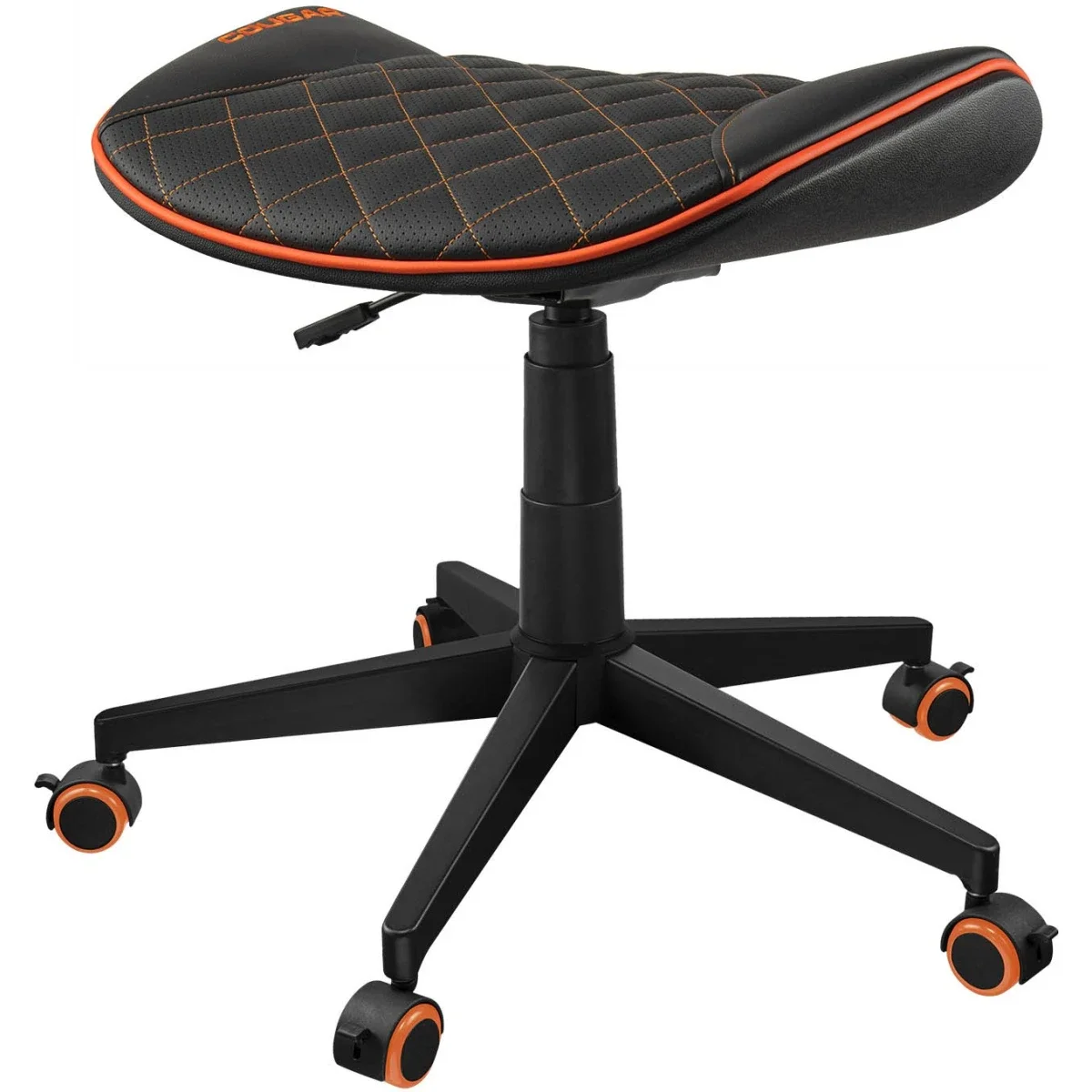 Cougar CROSSER Multi-Use Gaming Stool, Black/Orange, 120 kg