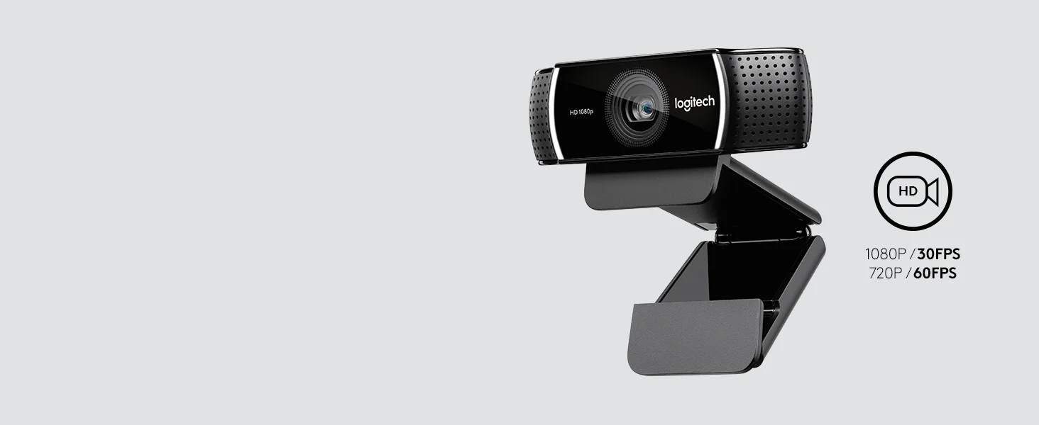 كاميرا ويب Logitech C922 Pro Stream بدقة 1080P Full HD - Thumbnail 13