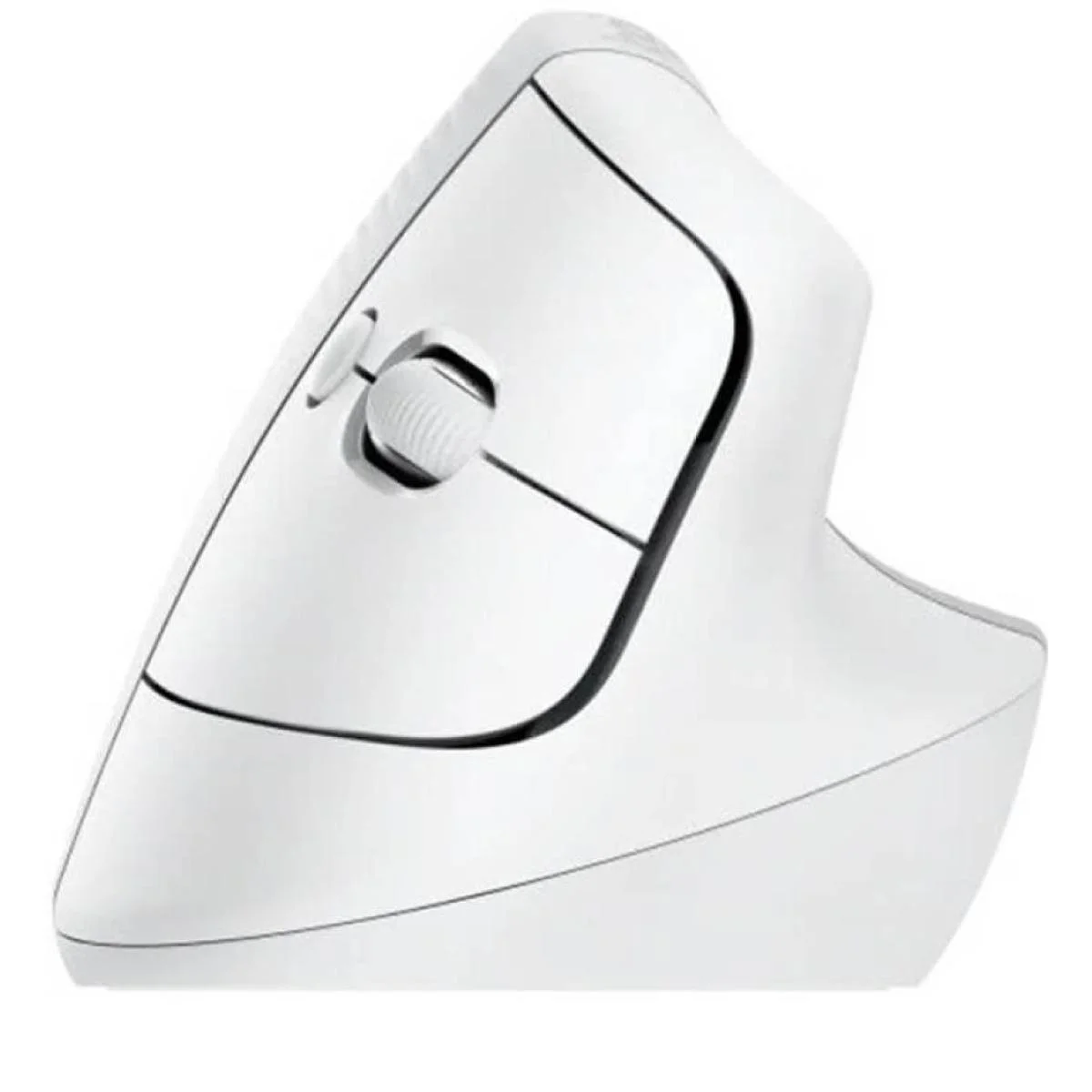 Logitech Lift Vertical Ergonomic Wireless Mouse, Off White, 6 Buttons - Thumbnail 2