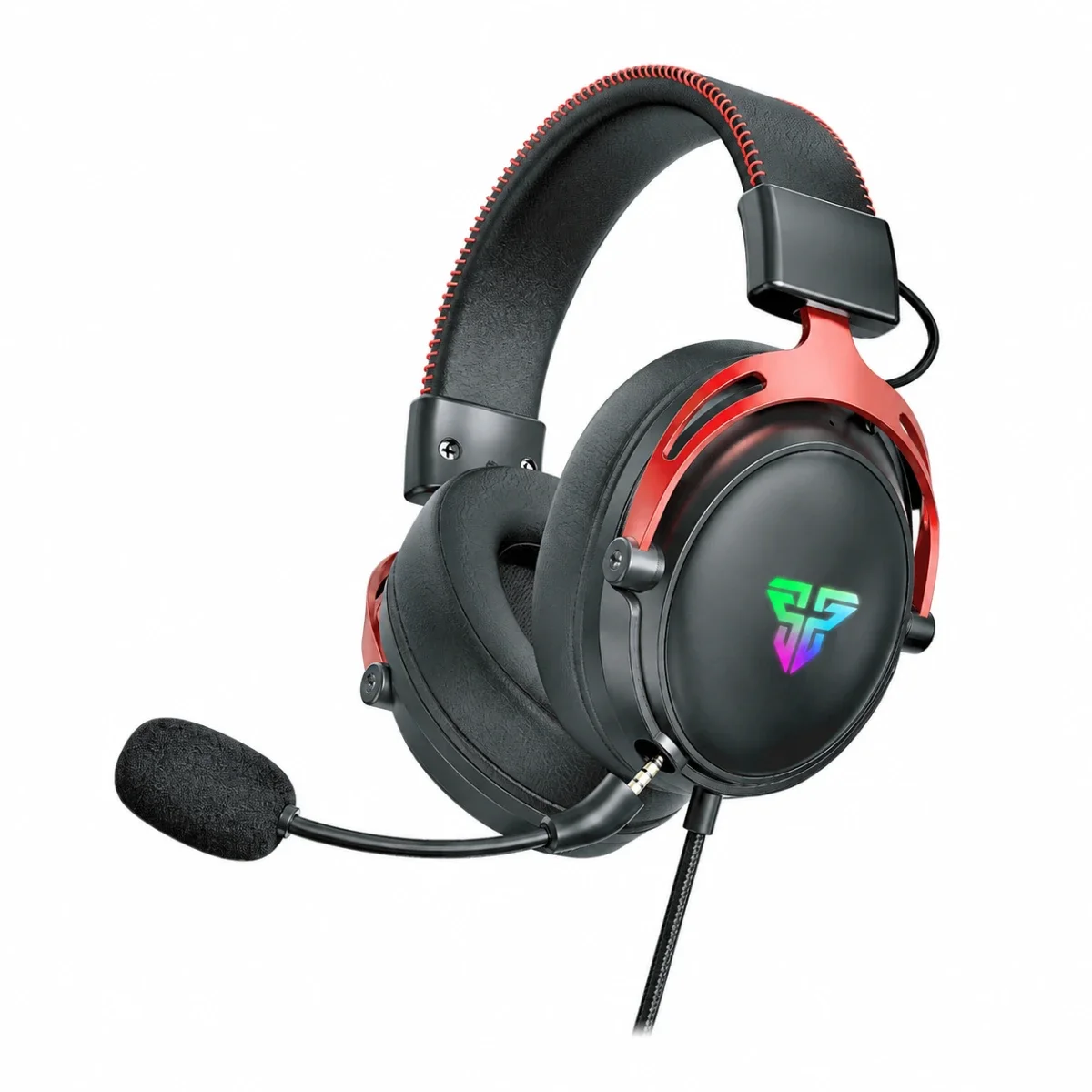 سماعة رأس ألعاب Fantech سلكية USB-A بإضاءة RGB CRUZE 7.1 HG31