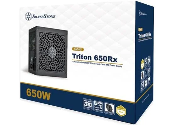SilverStone Triton 650Rx Gold 650W ATX 3.1 Power Supply with PCIe 5.1 - Thumbnail 4