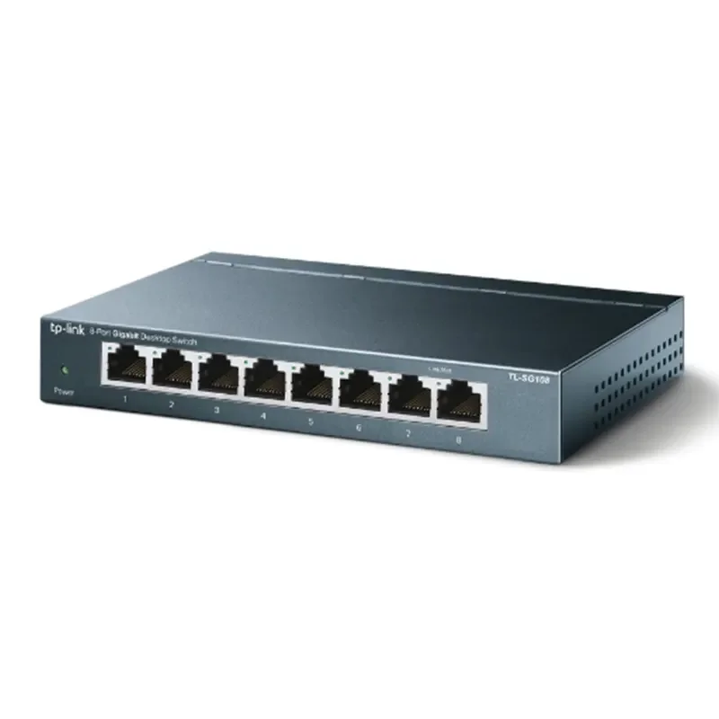 TP-LINK TL-SG108 8-Port Gigabit Desktop Switch - Thumbnail 4