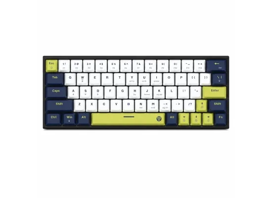 Fantech Atom63 MORI MK874V2 Wired Mechanical Gaming Keyboard, Taro Switches, Blue/White - Thumbnail 6