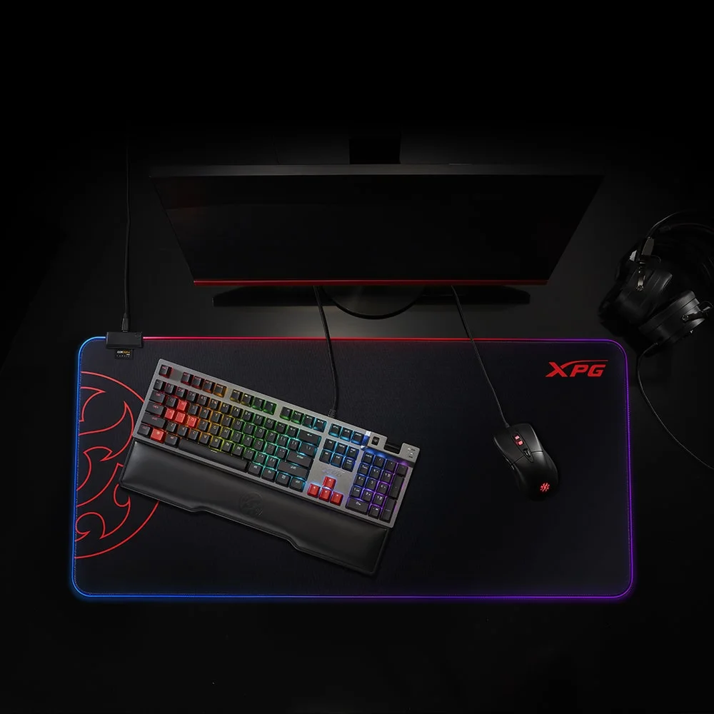 لوحة ماوس ألعاب XPG BATTLEGROUND XL PRIME بإضاءة LED ثنائية اللون - Image 6