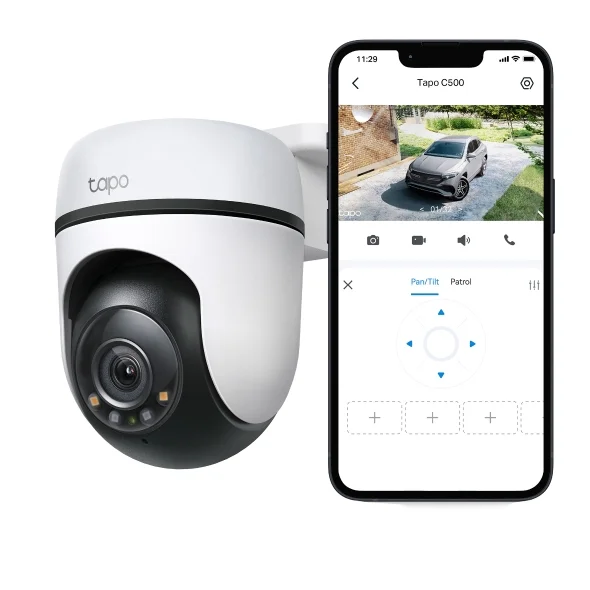 TP-LINK Tapo C500 Outdoor Pan Tilt Security Wi‑Fi Camera 2MP 1080P Full HD - Image 1