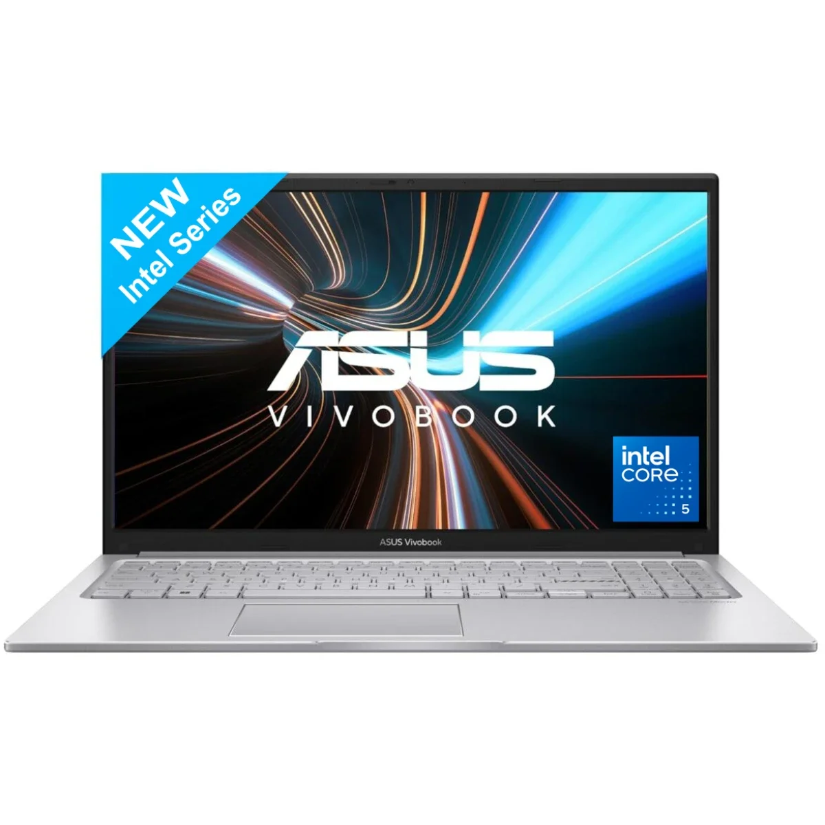 Asus Vivobook 15 (2025) X1504VA-BQ592 Laptop Intel Core 5 120U 10-Cores 15.6-Inch FHD 12GB RAM 512GB SSD Cool Silver