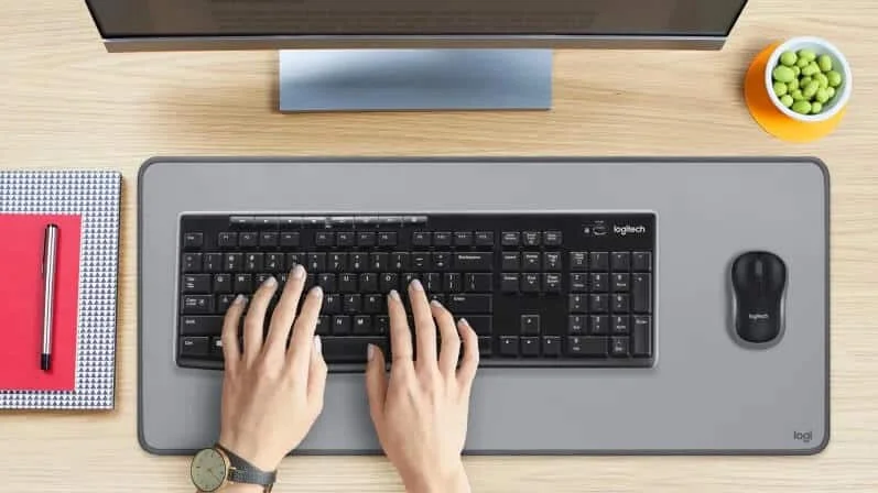 لوحة مفاتيح وماوس Logitech MK270 لاسلكي كومبو - Image 3