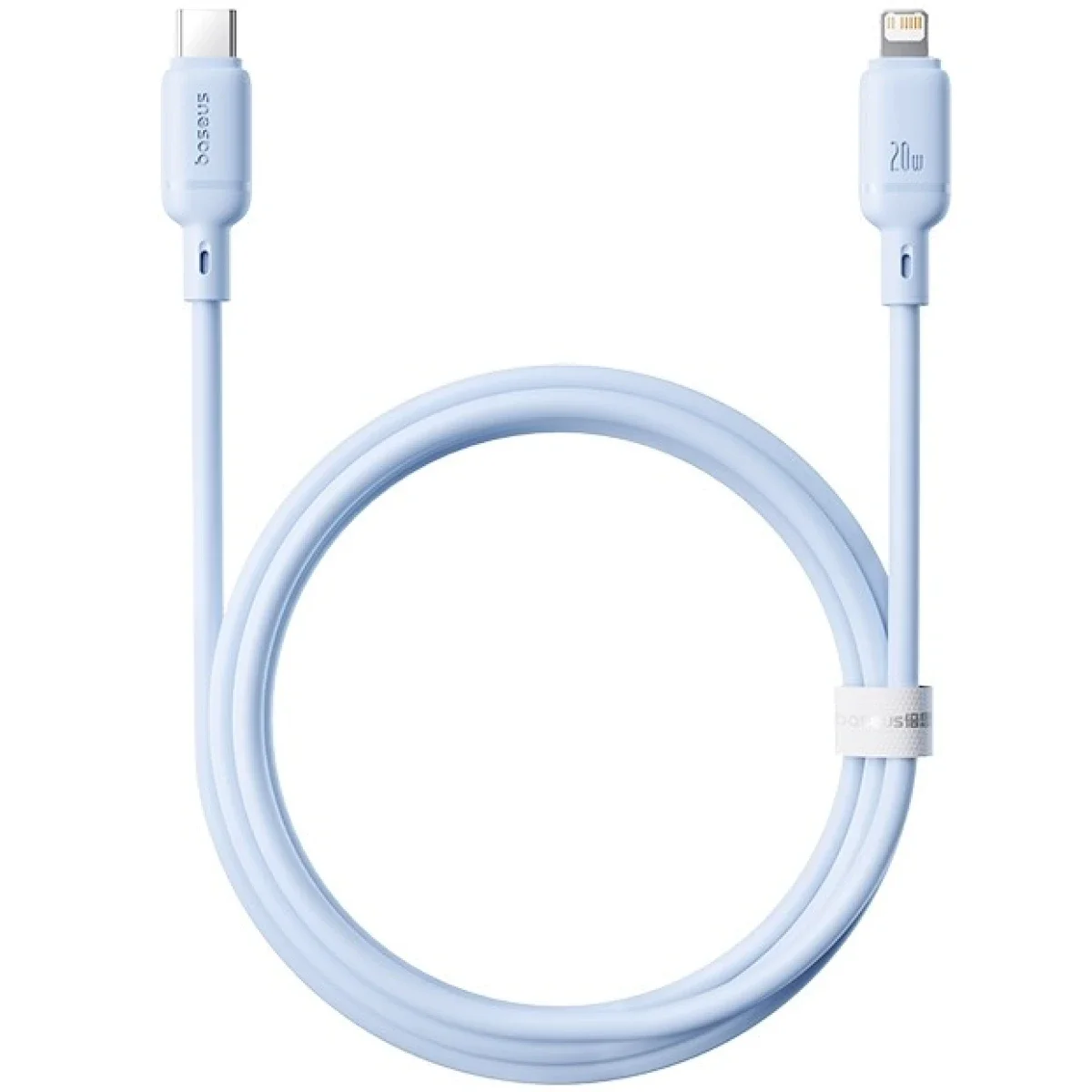 Baseus Silky Series USB-C to Lightning Fast Charging Cable 20W - Blue