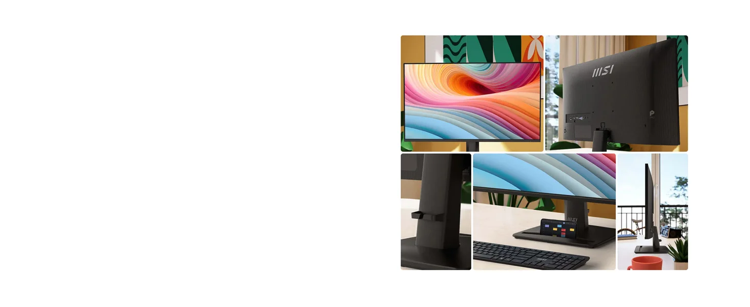 شاشة MSI MP251 E2 مقاس 25 إنش IPS بدقة Full HD ومعدل تحديث 120 هرتز واستجابة 1 مللي ثانية - Thumbnail 13
