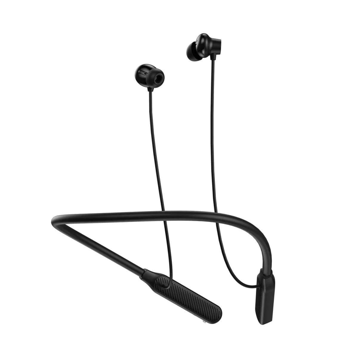 WIWU GB01 Flex Wireless Earphones, Bluetooth 4.2, Hi-Fi Clear Sound, Up to 30 Hours Battery - Black - Image 4