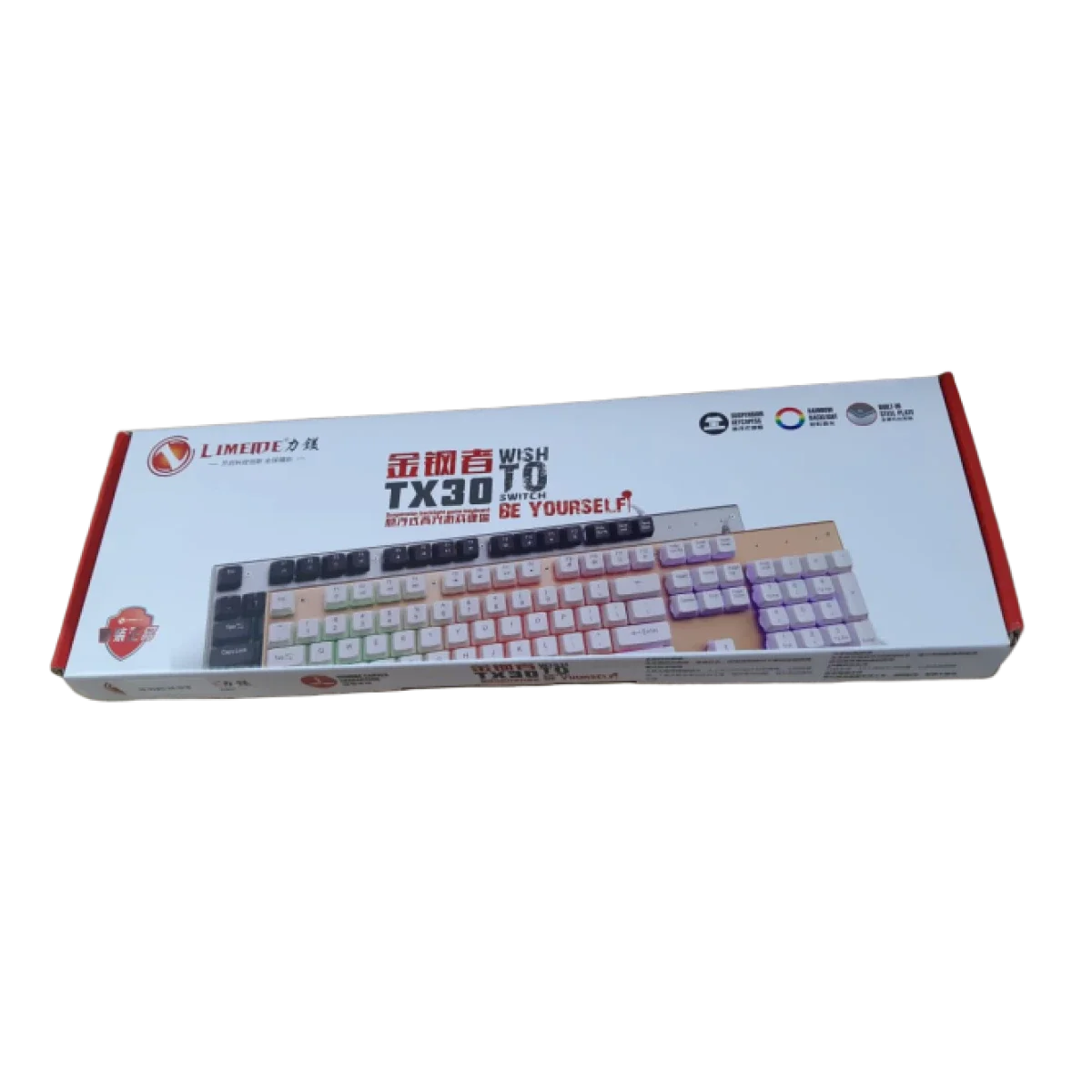 كيبورد ألعاب CHINA RGB متعدد الوسائط سلكي USB