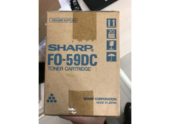خرطوشة تونر Sharp FO-5900 أصلية باللون الأسود - Thumbnail 2
