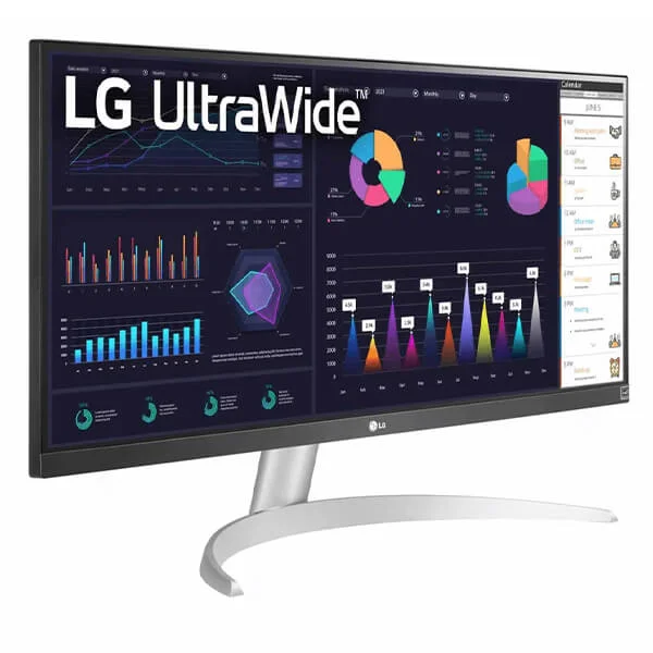 شاشة LG 29WQ600-W مقاس 29 إنش UltraWide Full HD IPS بتردد 100Hz - Image 2