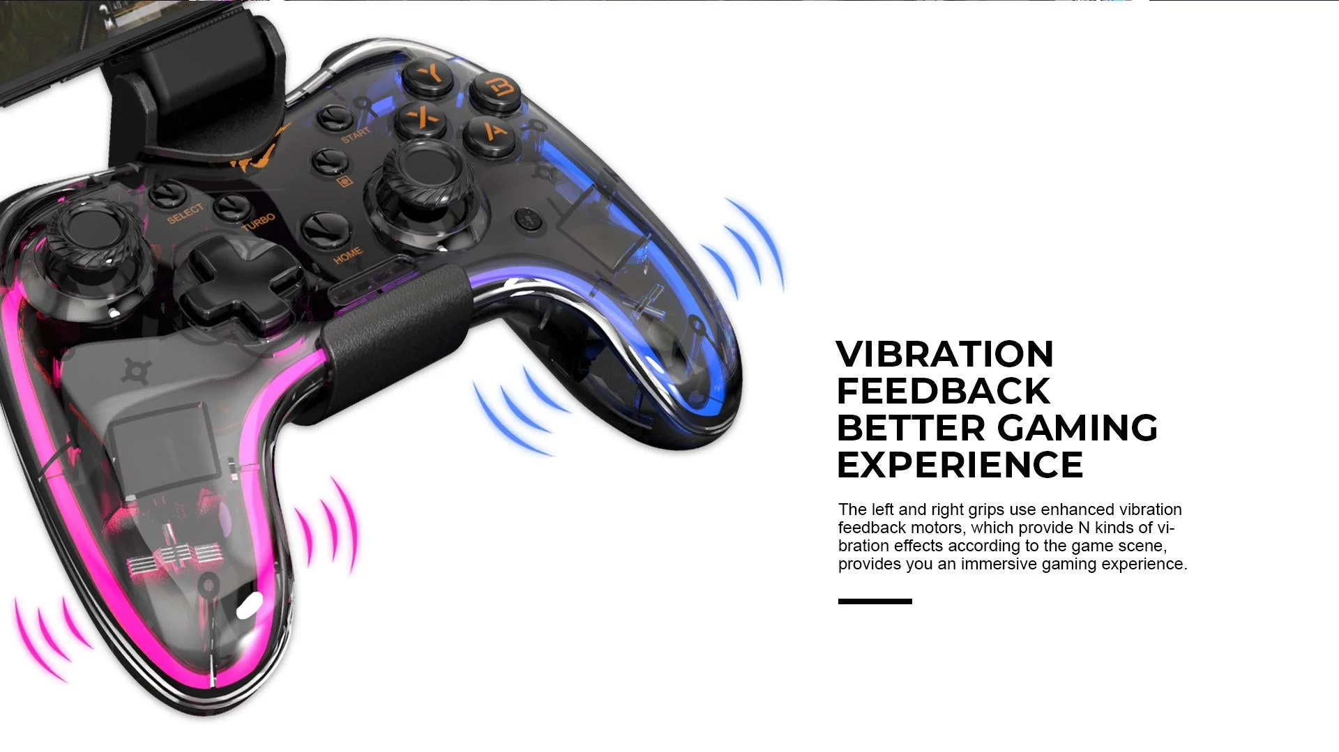 HAVIT G180BT High-Precision Wired Gaming Controller - Thumbnail 7