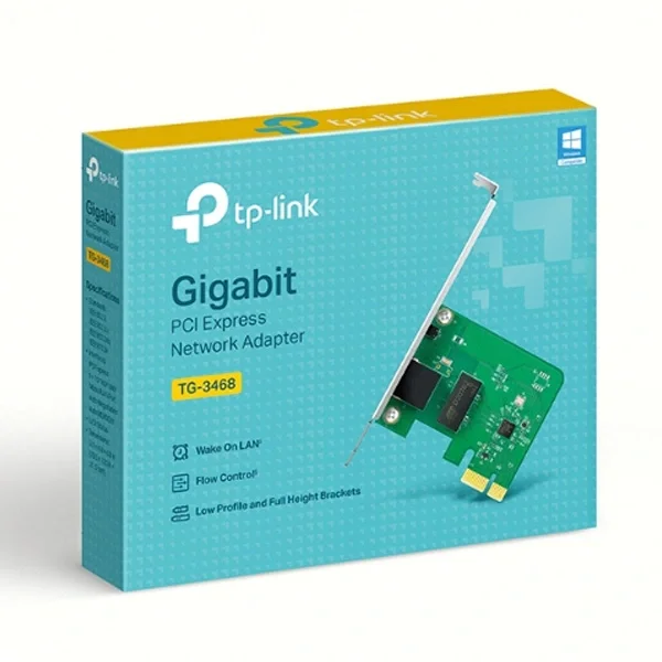 محول شبكة PCI Express جيجابت TP-LINK TG-3468 - Thumbnail 2