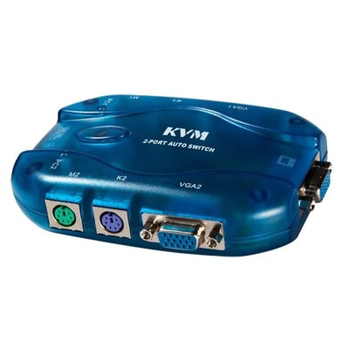 طقم محول KVM بمنفذين PS/2