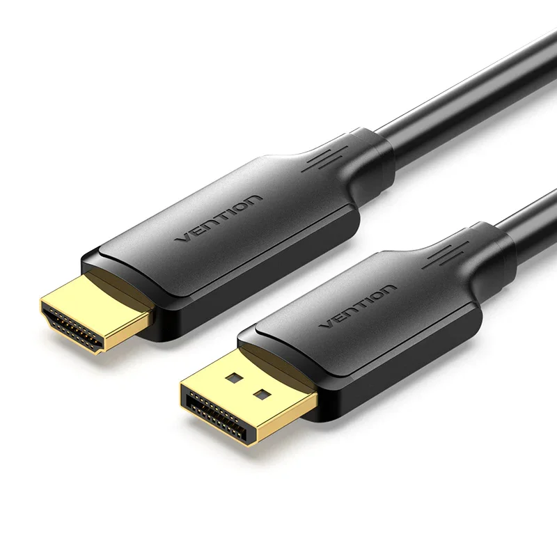 كيبل Vention HFOBJ من DisplayPort إلى HDMI بطول 5 متر، أسود