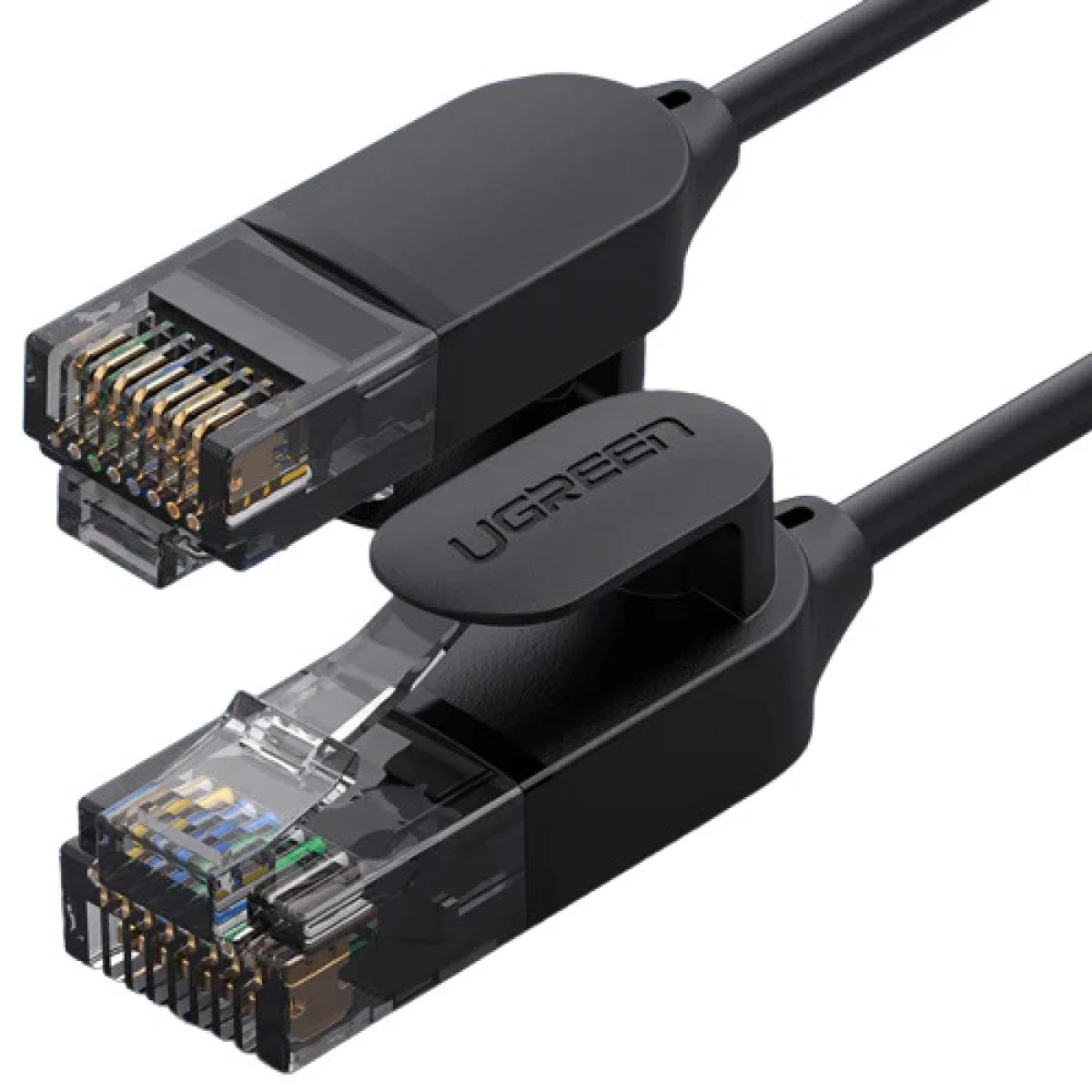 UGREEN NW122-70331 Cat6A Pure Copper Ethernet Cable 0.5m Black - Thumbnail 2