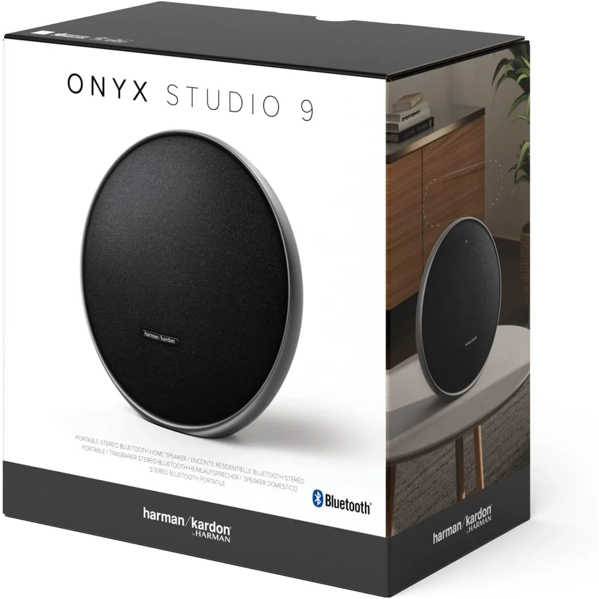 سماعة محمولة Harman Kardon Onyx Studio 9 بلوتوث 50 واط سوداء