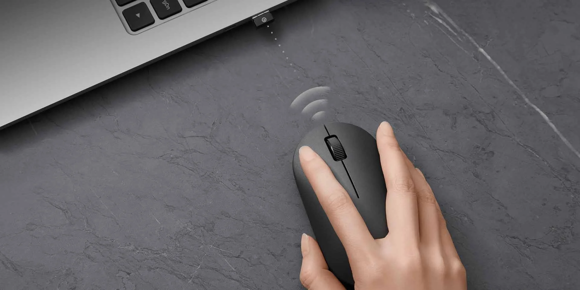 ماوس Xiaomi Wireless Mouse Lite 2 لاسلكي أسود (BHR8916GL) - Image 12