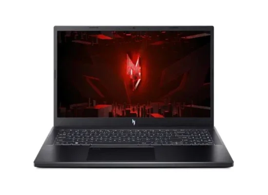 لابتوب ألعاب Acer Nitro V 15 ANV15-52-92DD بمعالج Core i9-13900H وكرت RTX 5060 وذاكرة 16GB وSSD 512GB وشاشة 15.6 إنش FHD IPS 165Hz