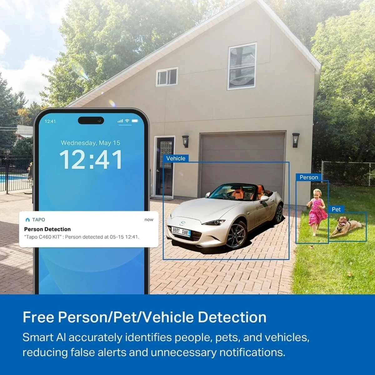 TP-LINK Tapo C460 KIT 4K 8MP Battery Solar Outdoor Wireless Security Camera - Thumbnail 8
