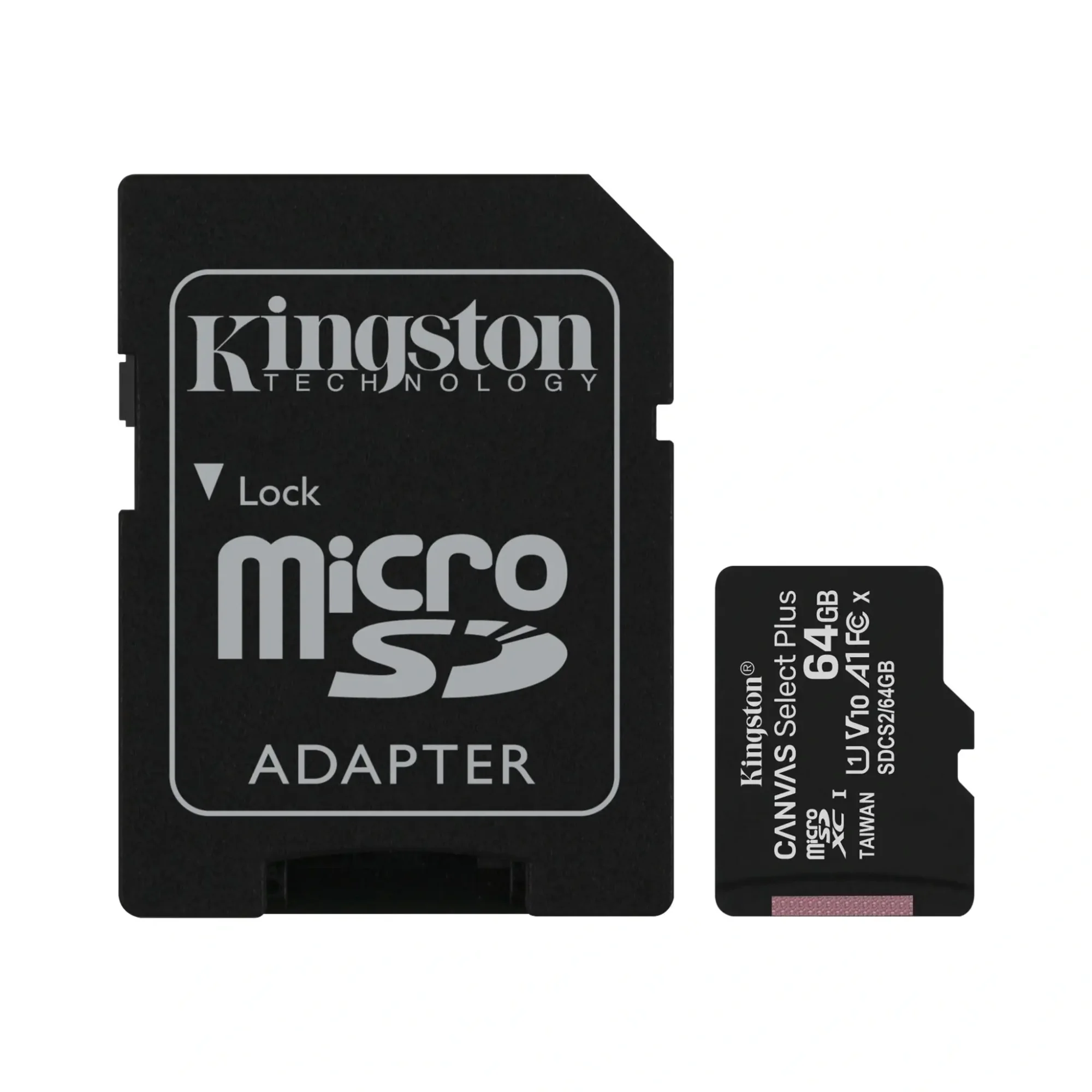 كرت ذاكرة microSD Kingston Canvas Select Plus سعة 256GB مع محول SD - Image 2