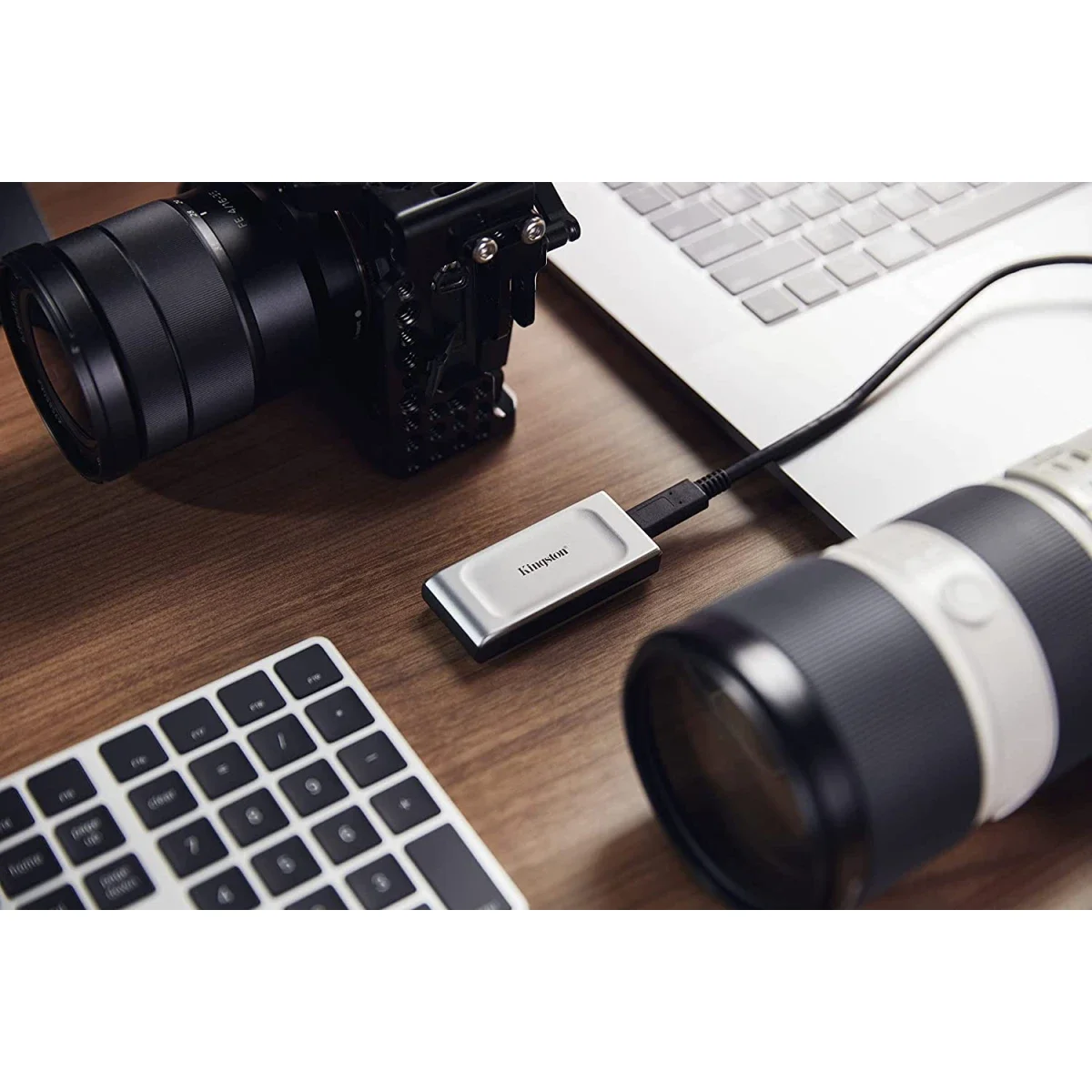 قرص SSD خارجي Kingston XS2000 بسعة 4TB صغير الحجم بمنفذ USB-C - Image 5