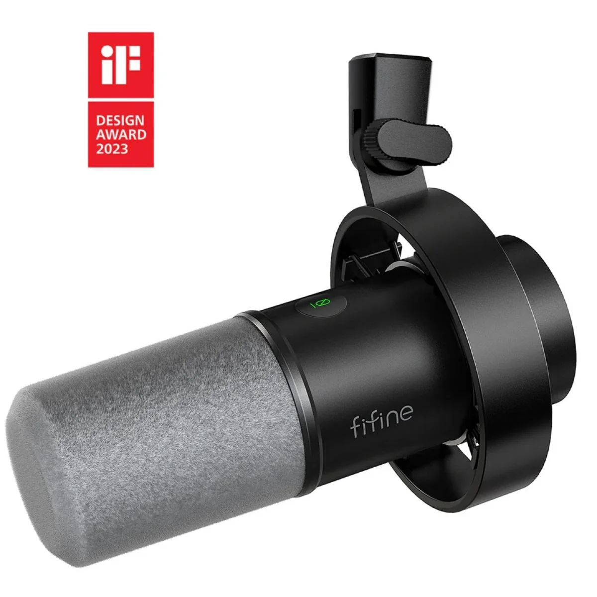 ميكروفون ديناميكي FIFINE K688 بمنفذي USB/XLR مع حامل صدمات للبودكاست