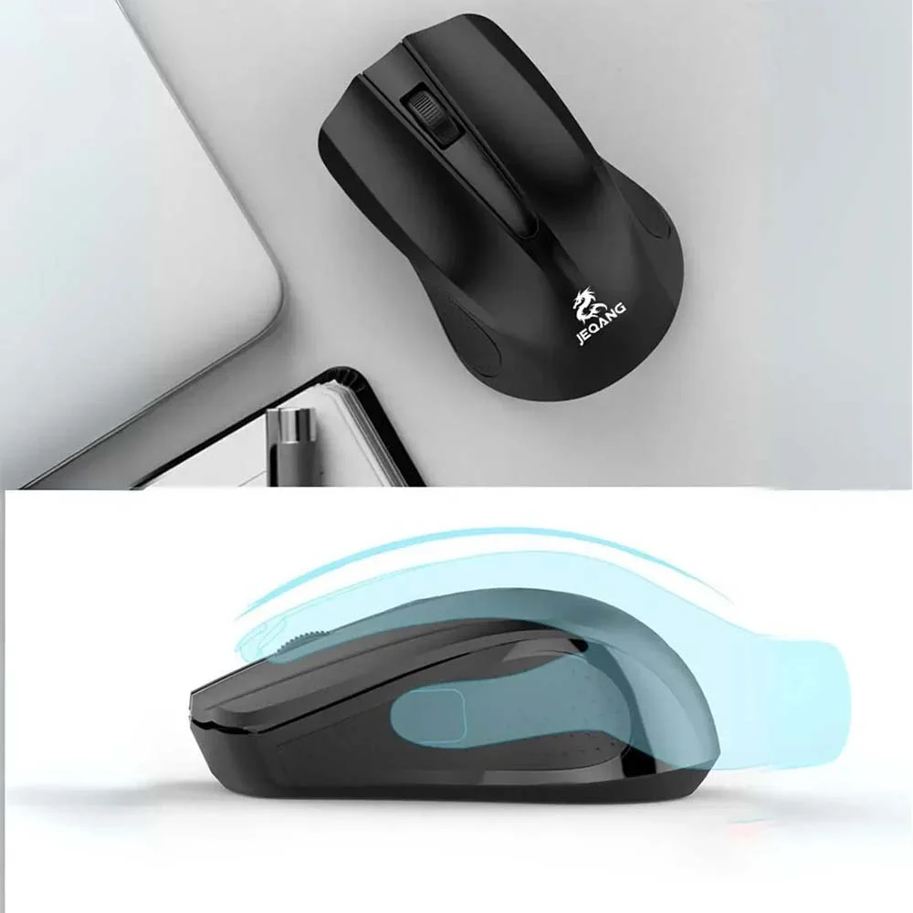 طقم كيبورد وماوس JEQANG JW-7100 لاسلكي USB بتردد 2.4GHz - Image 8