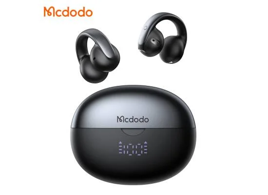 Mcdodo 816 Secure Fit Clip-On Wireless Bluetooth 5.4 Earbuds for Running & Gym - Thumbnail 2
