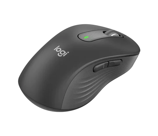 ماوس Logitech Signature M650 L Left لاسلكي بلوتوث بنقرات صامتة - Graphite - Thumbnail 3