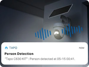 TP-LINK Tapo C630 KIT 3K 5MP Solar Outdoor Wireless Security Camera - Image 25