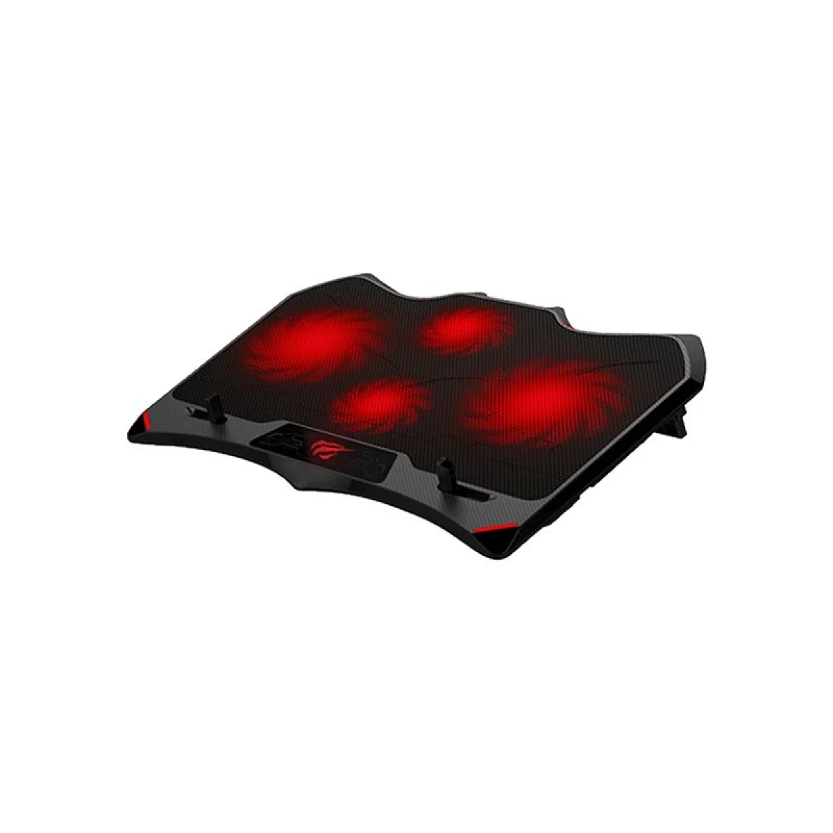 قاعدة تبريد لابتوب للألعاب HAVIT F2081 مع 5 مراوح وإضاءة RGB - Thumbnail 2