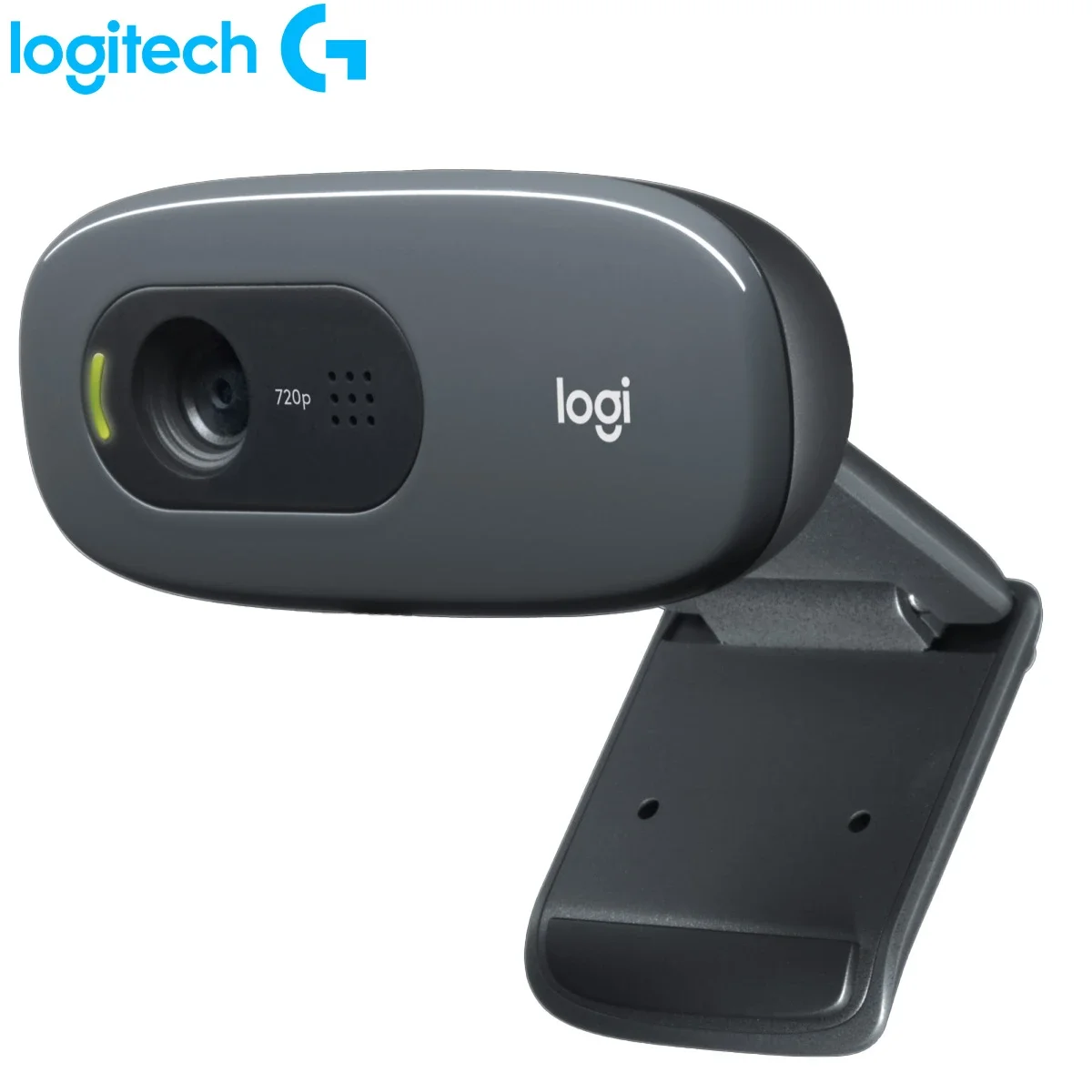 كاميرا ويب Logitech C270 HD بدقة فيديو 720p