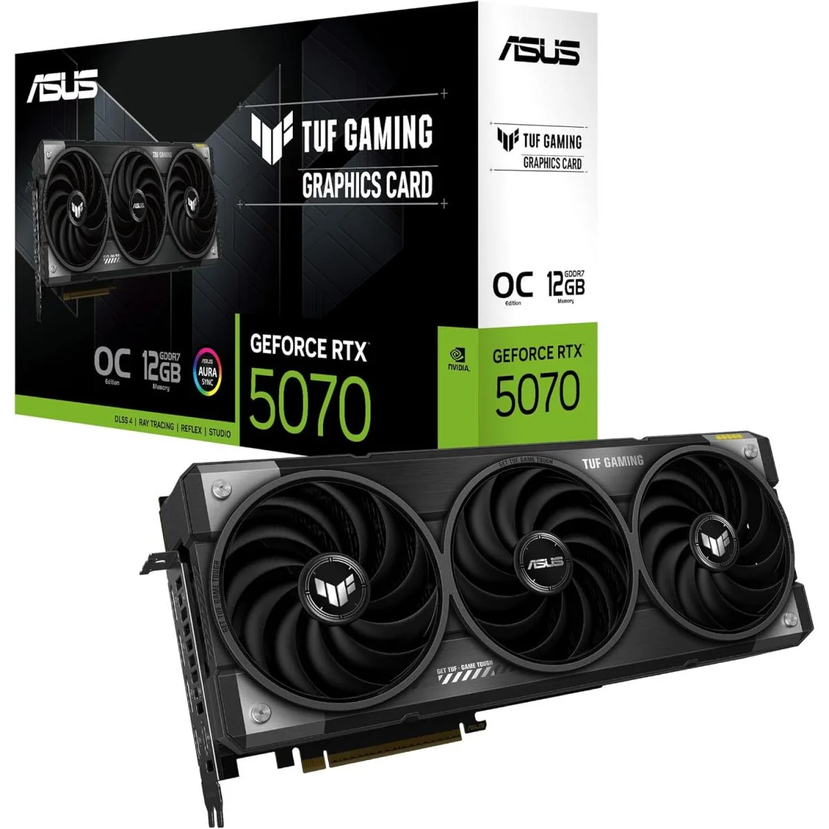 Asus TUF Gaming GeForce RTX 5070 OC Edition 12GB GDDR7 Graphics Card