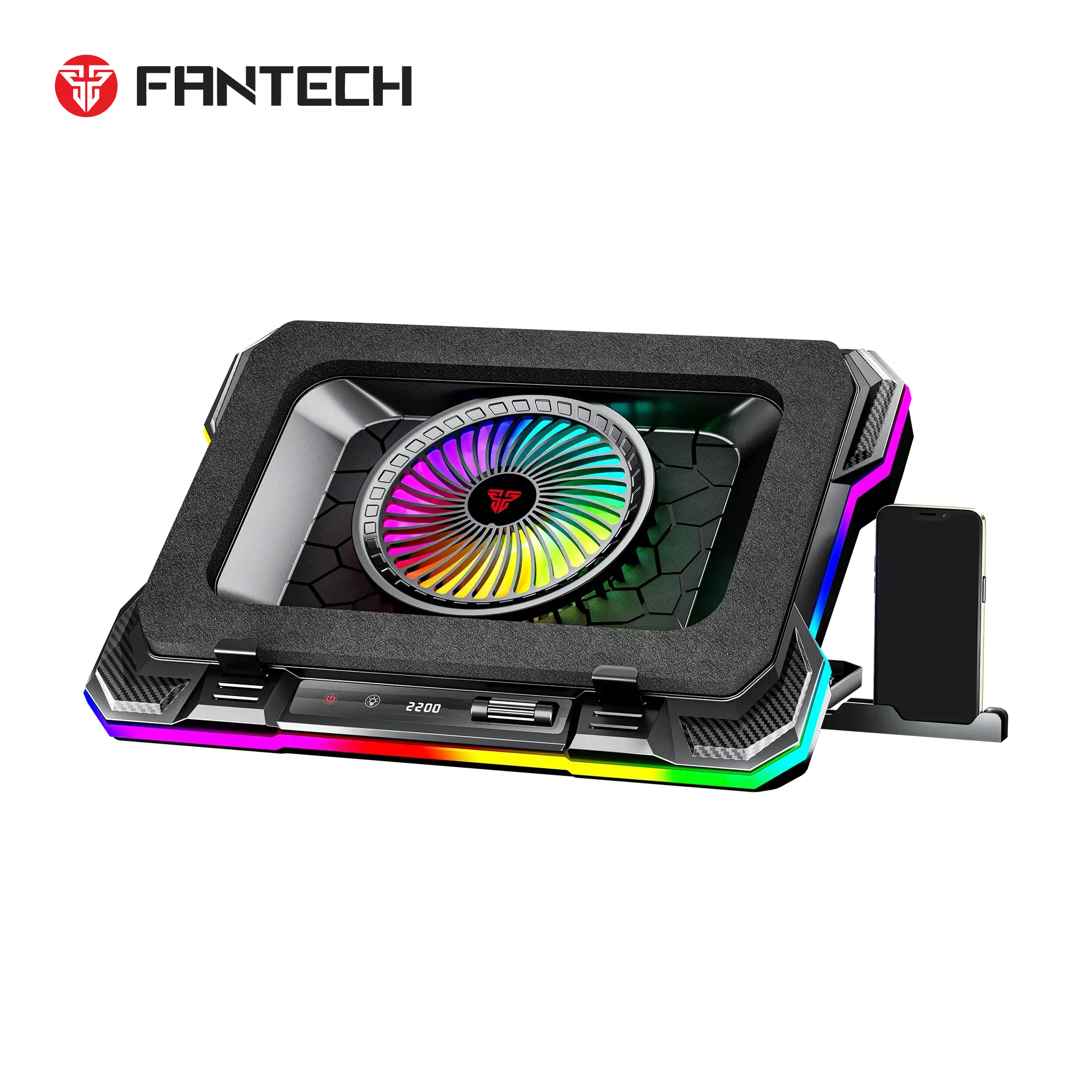 Fantech NC22 RGB Laptop Cooling Pad with 140mm Fan