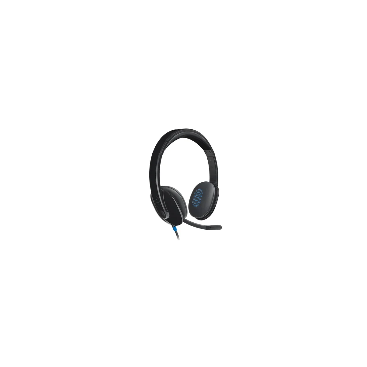 سماعة رأس Logitech H540 سلكية USB مع ميكروفون عازل للضوضاء