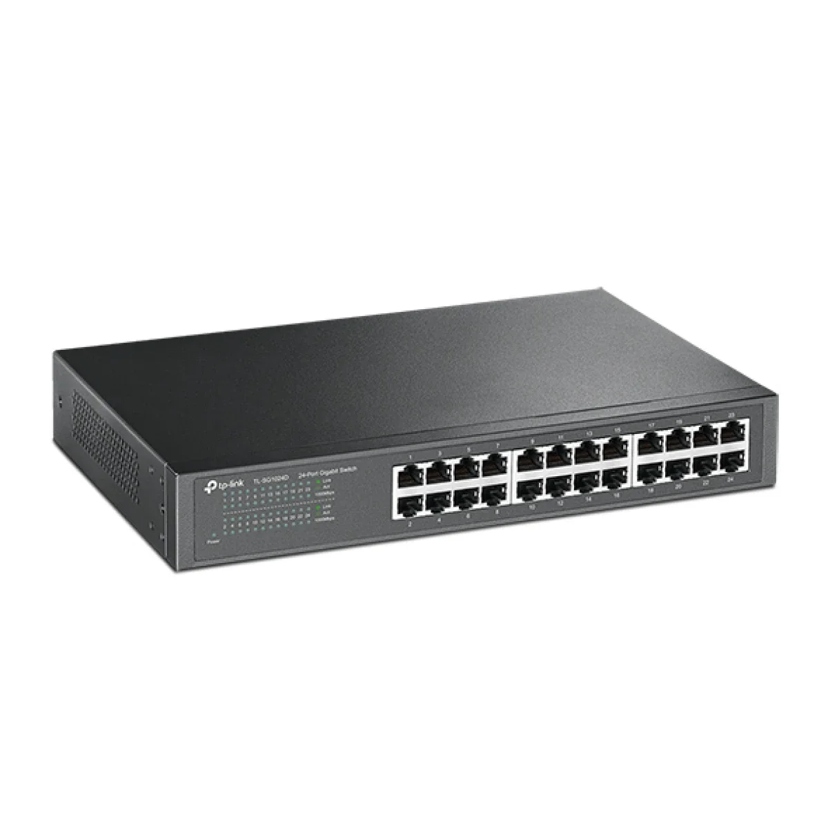 سويتش TP-LINK TL-SG1024D جيجابت 24 منفذ للمكتب والتركيب على الراك - Thumbnail 2