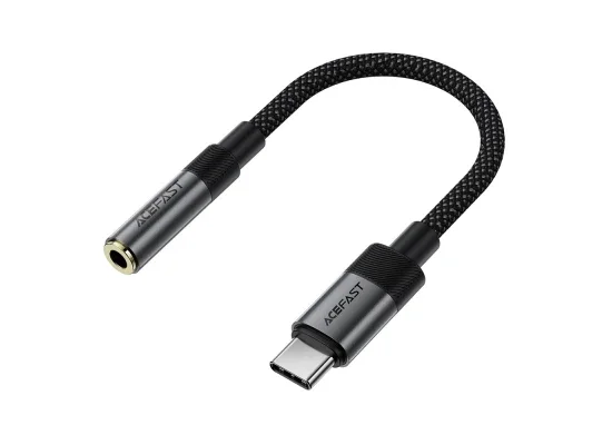 محول صوت ACEFAST J12 من USB-C إلى 3.5 مم عالي الدقة - أسود - Thumbnail 7