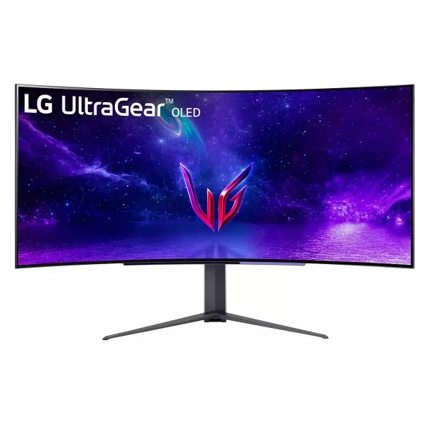 LG 45GR95QE-B UltraGear 45-Inch Curved OLED Gaming Monitor WQHD 240Hz 0.03ms