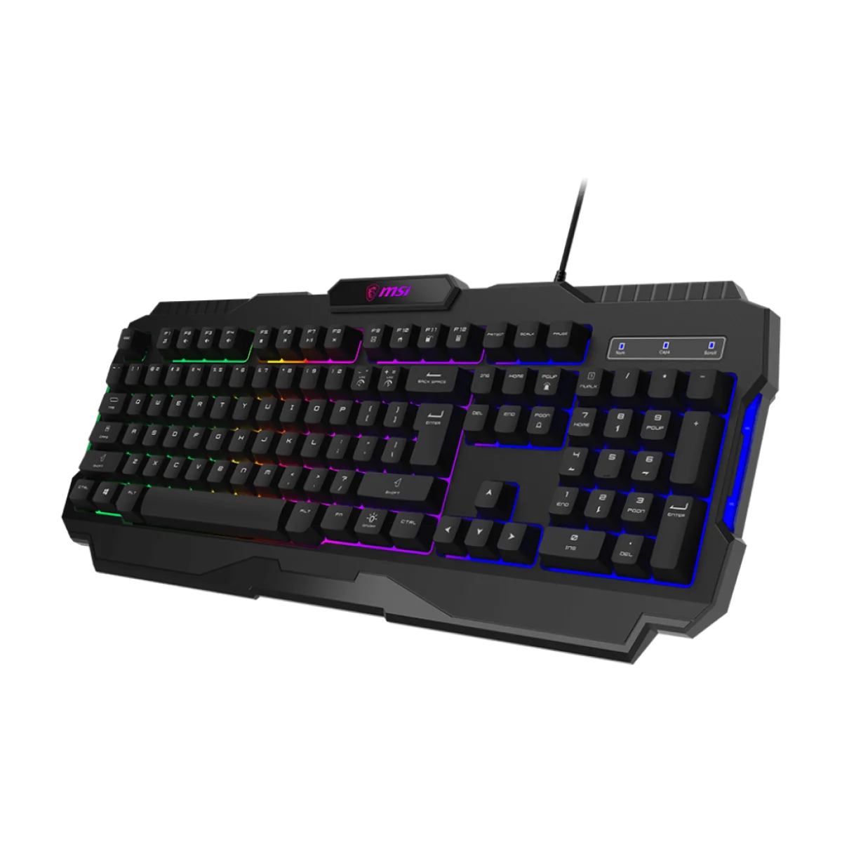 MSI Forge GK100 RGB Gaming Keyboard with 19-Key Anti-Ghosting - Image 3