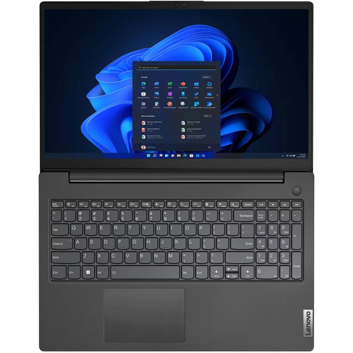 Lenovo V15 G4 2024 Laptop AMD Ryzen 5 7520U 16GB RAM 512GB SSD 15.6-inch FHD Black - Thumbnail 8