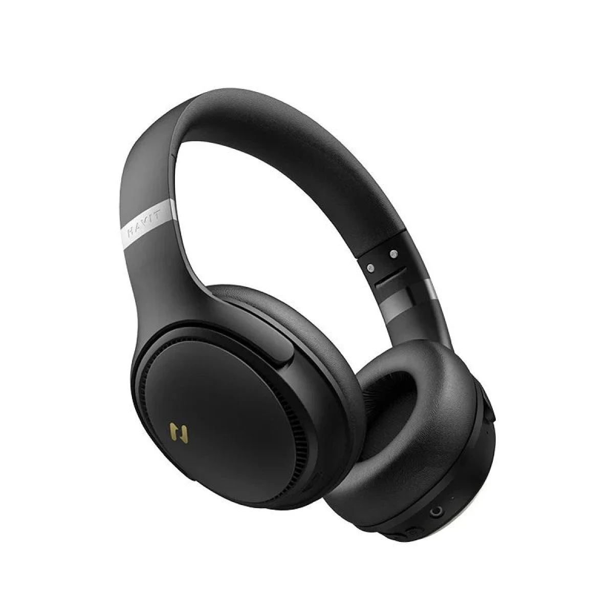 HAVIT H630BT PRO-BK ANC Wireless Foldable Headphones, Black - Thumbnail 4